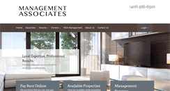 Desktop Screenshot of managementassociatesmt.com